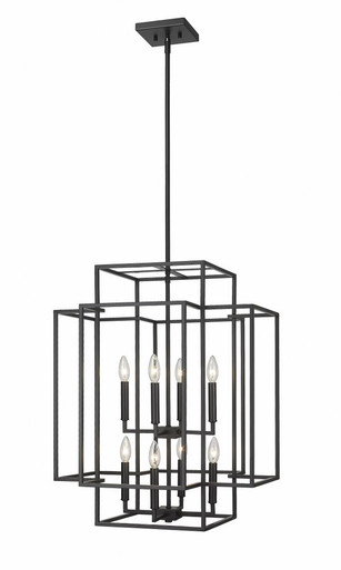 Titania 8 Light Pendant In Modern Style 28 x 22 Inches Wide by Z-Lite - 454-28MB