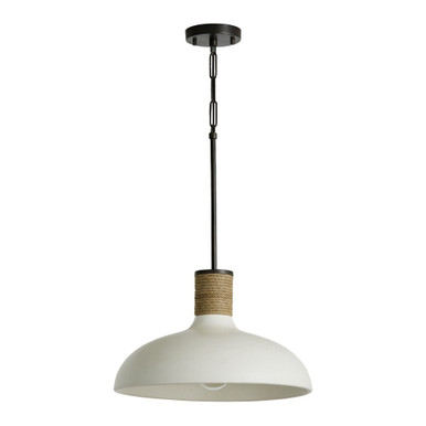 Destin 17.5 Inch 1 Light Pendant 17.5 by 11.5 by Capital - 340612PW