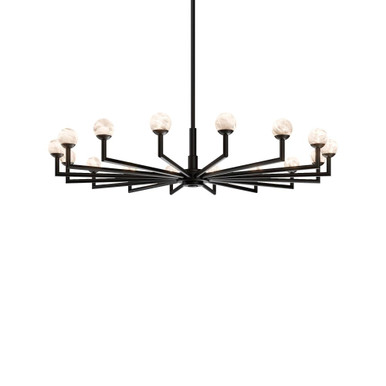 Glammis 2.5W 16 LED Chandelier 4.13 Inch and 33 Inch Wide by Modern Forms - PD606633