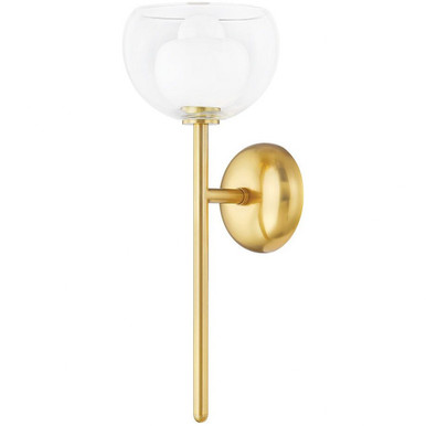 Cortney 1 Light Wall Sconce by Mitzi - H813101-AGB