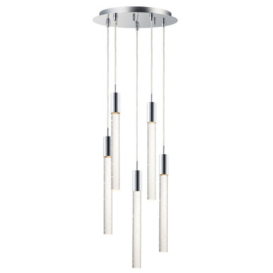 Big Fizz 40W 5 LED Medium Pendant by ET2 - E22875-91PC