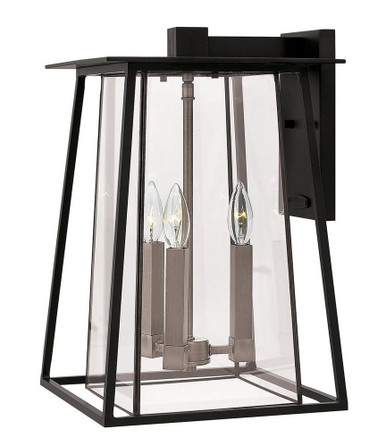 Walker 3 Light Outdoor Candle Style Wall Lantern by Hinkley - 2105