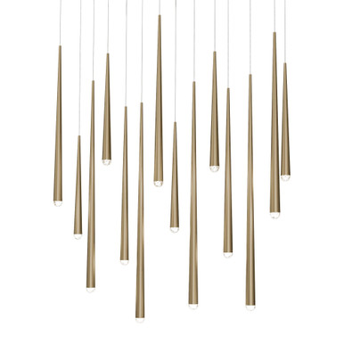 Cascade 98 Watt 14 LED Small Pendant by Modern Forms - PD-41714L