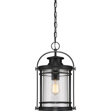 Booker 1 Light Outdoor Small Pendant by Quoizel - BKR1910K