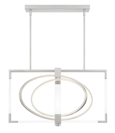 Double Take 50W 1 LED Light Oversized Pendant by George Kovacs - P2267-084-L