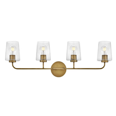 Kline 48W 4 Clear Light Vanity Light by Lark - 853454-CL