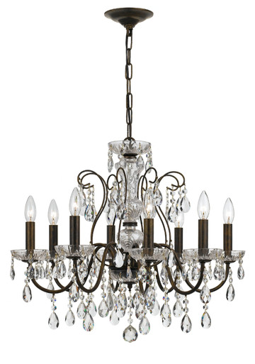Butler 8 Light Medium Chandelier by Crystorama - 3028