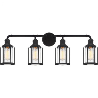 Ludlow 4 Light Transitional Bath Vanity 12 Inches high by Quoizel - LUD8634EK