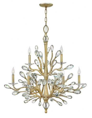 Eve 9 Light Large 2 Tier Chandelier by Fredrick Ramond - FR46809CPG