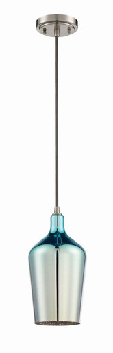 1 Light Small Pendant 120.5 Inch Tall by Craftmade - P720BNK1