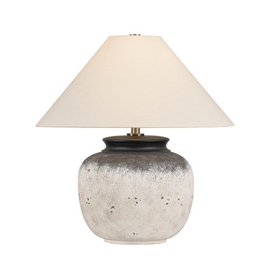 Unearthed 1 Light Table Lamp 23 Inch Tall and 22 Inch Wide by Troy - PTL1723-PBR/CFH