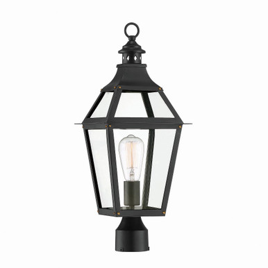 Jackson 1 Light Outdoor Post Lantern by Savoy House - 5-724-153