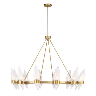 Nouvel 12 Light Oversized Chandelier by Savoy House - 1-5504-12-322