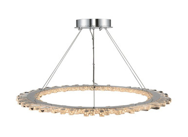 Quasar 110W LED Light Oversized Pendant by Allegri - 032752-010-FR001