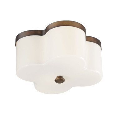 Clover 2 Light 13.5 Inch Wide Flush Mount by Maxim - 12240WT
