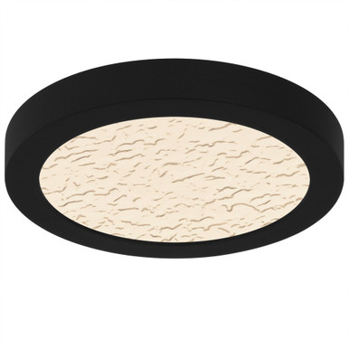 Outskirts 12W LED Flush Mount 1 Inch Tall and 7.5 Inch Wide by Quoizel - OSTC1708EK
