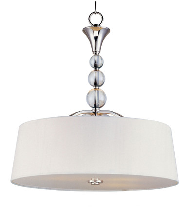 Rondo 4 Light Large Foyer Pendant by Maxim - 12753WTPN