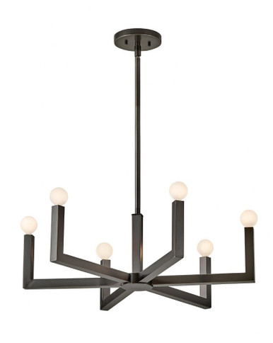 Ezra 6 Light Large Chandelier by Hinkley - 45046