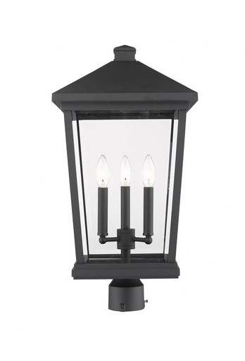 Beacon 2 Light Small Outdoor Post Mount by Z-Lite - 568PH