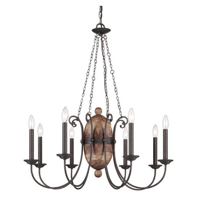 Albero 8 Light Large Chandelier by Eurofase - 25607-017