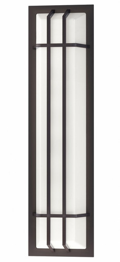 Trilogy 32W 1 LED Outdoor Wall Lantern by Maxim - 55687WTBZ
