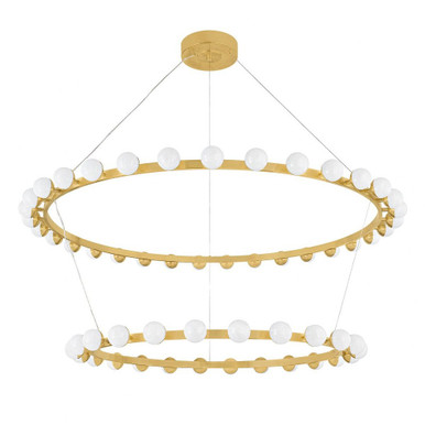 Linus 57 Light Oversized Chandelier by Corbett - 484-61-VB