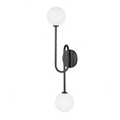 Zani 2 Light Wall Sconce 25.5 Inch Tall by Mitzi - H655102A-AGB