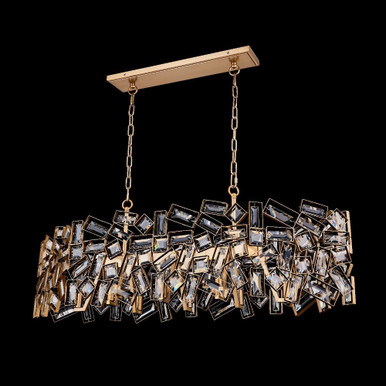 Inclanta 8 Light Medium Island Pendant by Allegri - 038161-044-FR001