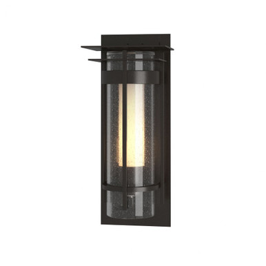 Banded 1 Light Outdoor Wall Lantern 12.50 Inch Tall by Hubbardton Forge - 305996-1014