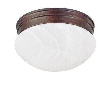 1 Light 7.5 Inch Wide Transitional Flush Mount by Capital - 5676