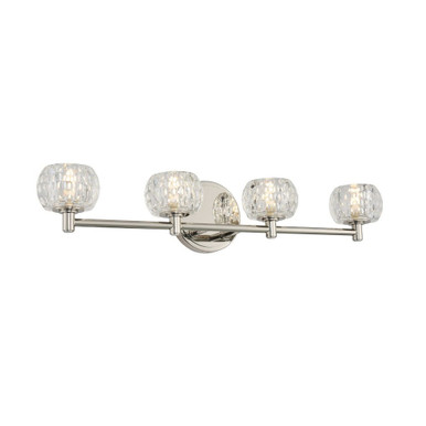 Ella 12W 4 LED Vanity Light by Kalco - 312834PN