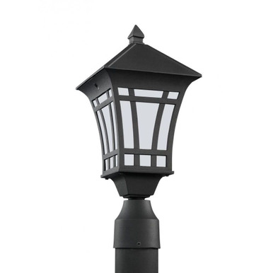 Herrington 100W One Light Outdoor Post Lantern 7.25 x 16.5 In by Generation - 89231