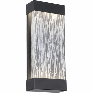 Tiffany 10W 1 LED Outdoor Wall Lantern 16.5 Inch Tall by Eurofase - 35892-014