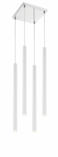 Forest 70W 14 LED Island/Billiard 16 x 24 In by Z Lite 917MP24-WH-LED-4SCH - 917MP24-WH-LED-4SCH