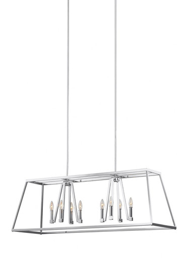 Sean Lavin 8 Light Linear Island Pendant by Visual Comfort Studio - f3152/8ch