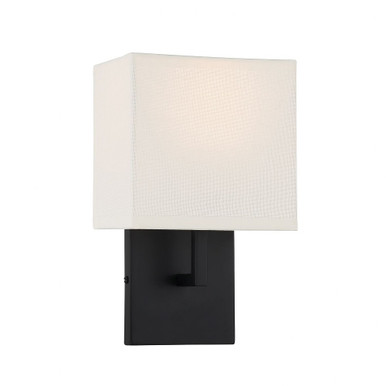 1 Light Wall Mount In 11.25 Inches Tall and 7 Inches Wide by George Kovacs - P470-66A
