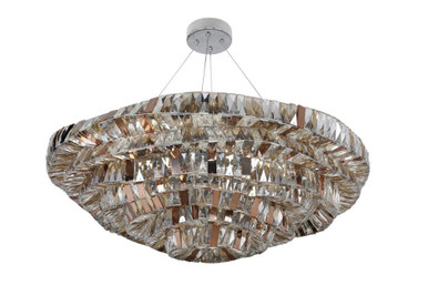 Gehry 21 Light Oversized Pendant by Allegri - 026353-010-FR000