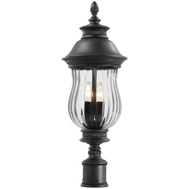 Great Outdoors Newport 3 Light Outdoor Post Mount 28 x 9.75 by Minka Lavery - 8909-94