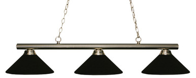 Sharp Shooter 3 Light Island/Billiard 14 x 10 Inch by Z-Lite 155-3BN-MMB - 155-3BN-MMB