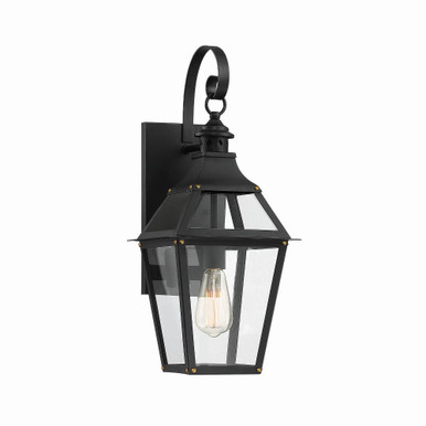 Jackson 1 Light Outdoor Wall Lantern 22.38 Inch Tall by Savoy House - 5-721-153