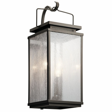 Manningham 3 Light Outdoor Wall Lantern by Kichler - 49386oz