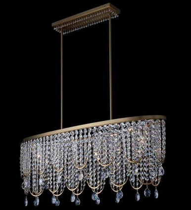 Vezzo 6 Light Medium Island Pendant by Allegri - 039661-044-FR001