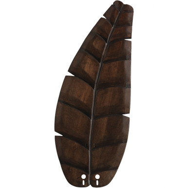 Oval Leaf Carved Wood Blade (Set of 5) 52 Inch W by Fanimation - B5340WA