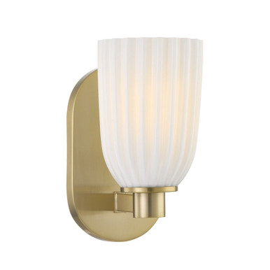 Baldwin 1 Light Wall Sconce 8.75 Inch Tall and 4.5 Inch Wide by Savoy House - 9-1245-1