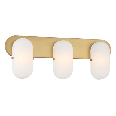 Heathcote 3 Light Bath Vanity 8.5 Inch Tall X 24 Inch Wide by Minka Lavery - 3703-732