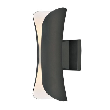 Scroll 12W 2 LED Light Wall Sconce by Maxim - 86145ABZ