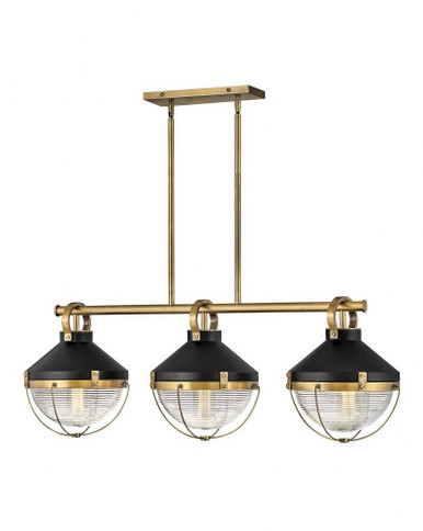 Crew 3 Light Oversized Linear Chandelier by Hinkley - 4846
