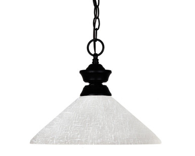 Shark 1 Light Pendant 14 x 11 Inches by Z Lite - 100701MB-AWL14