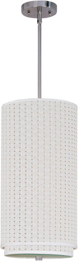 Elements 1 Light Large Pendant 19 Inch Wide by ET2 E95042-100SN - E95042-100SN