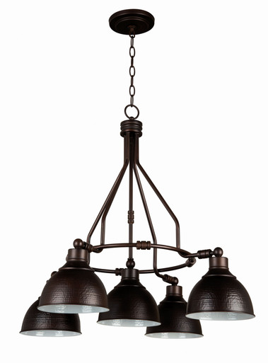 Timarron Five Light Chandelier 29.5 Inch W by 29.5 Inch H by Craftmade - 35925-ABZ